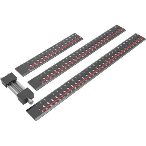 Dasqua - Monitoiminen merkintä- ja kulma-asteikko 300 mm / 12"