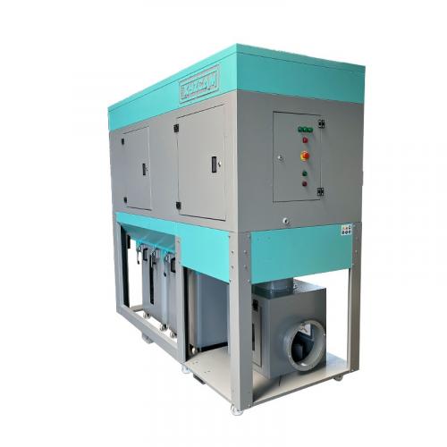 Enclosed CNC Dust Collector Filter Extractor 7.5Kw