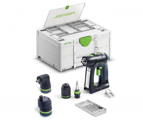 Festool - Akkuruuvinväännin C 18 Basic-Set