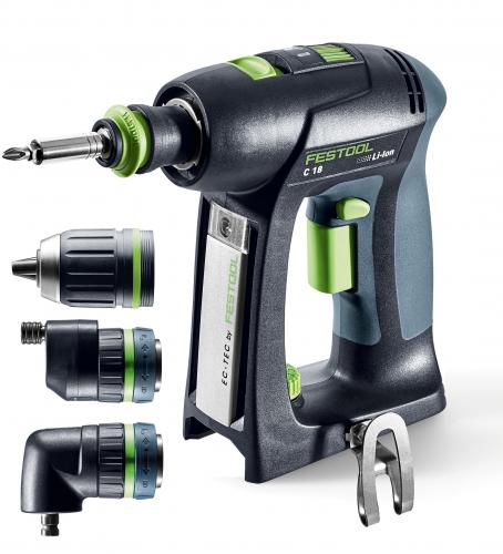 Festool - Akkuruuvinväännin C 18 Basic-Set