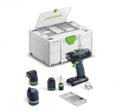 Festool - Akkuruuvinväännin T18+3 Basic-Set