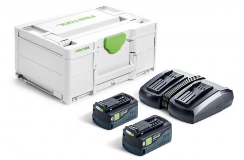 Festool - Energiasetti SYS 18V 2xHP5,0/TCL6DUO
