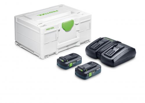 Festool - Energiasetti SYS 18V 2xTBX4/TCL6DUO