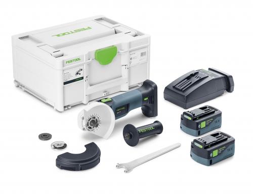 Festool - Akkukulmahiomakone AGC 18-125 5,0 EBI-Plus