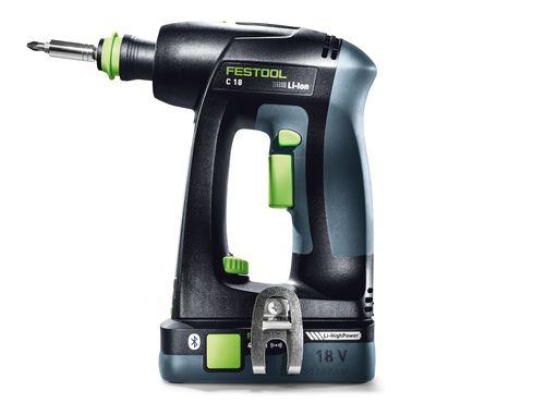 Festool - Akkuruuvinväännin C 18 Basic-Set