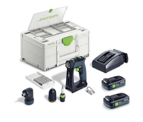 Festool - Akkuruuvinväännin CXS 18 TBX4,0 I-Set