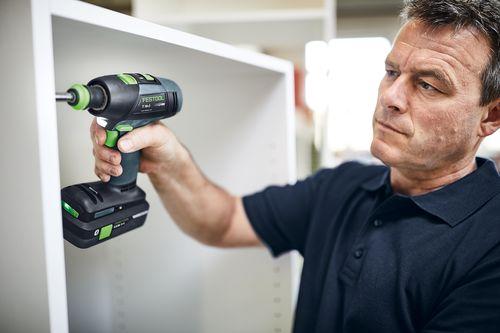 Festool - Akkuruuvinväännin T18+3 Basic-Set