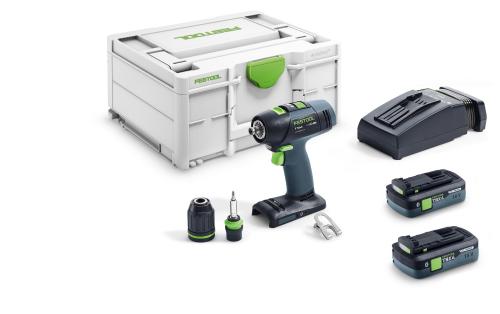 Festool - Akkuruuvinväännin T 18+3 TBX4,0 I-Plus