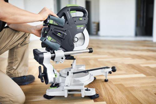 Festool - Cordless sliding compound mitre saw KSC 60 EB 5,2 I-Plus KAPEX