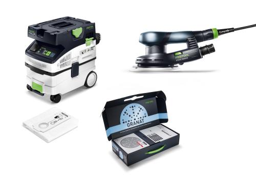 Festool - Pölyttömän työskentelyn setti CTM MIDI/ETS EC/GR/FIS
