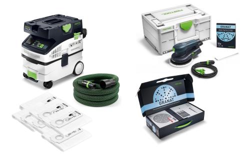 Festool - Pölyttömän työskentelyn setti CTM MIDI/ETS EC/GR/FIS
