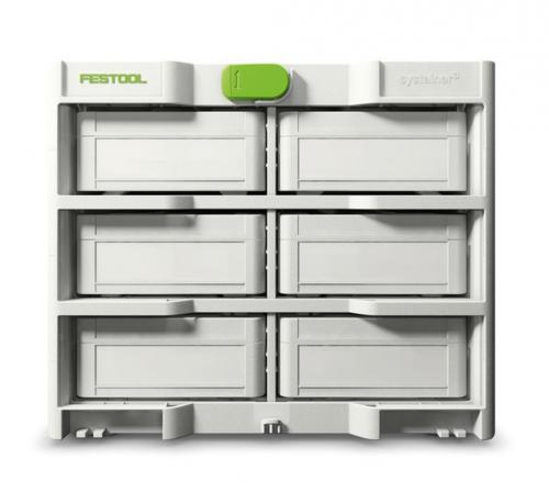 Festool - Systainer³ Rack SYS3-RK/6 M 337-Set