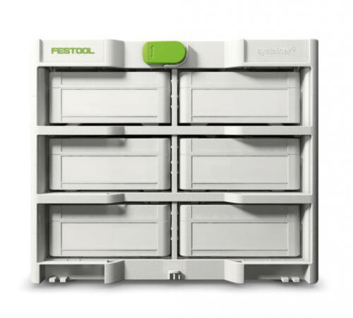 Festool - Systainer³ Rack SYS3-RK/6 M 337-Set