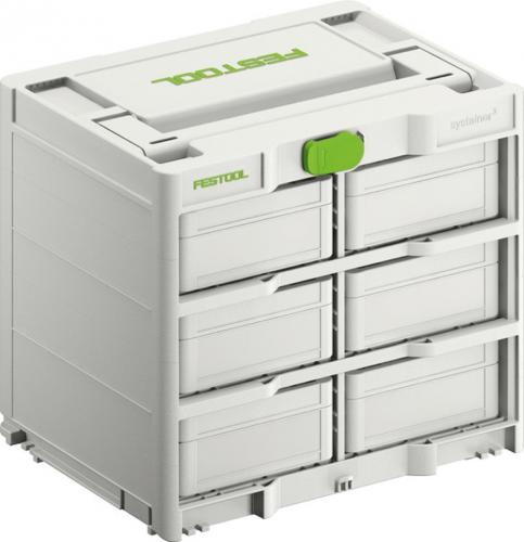Festool - Systainer³ Rack SYS3-RK/6 M 337-Set