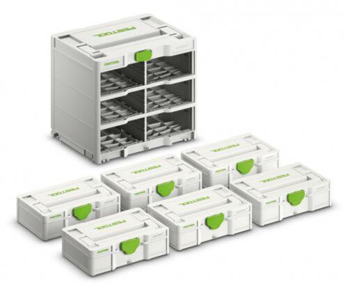 Festool - Systainer³ Rack SYS3-RK/6 M 337-Set