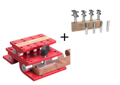 INCRA - Hingecrafter - puusaranan valmistus jigi + M-600 Teräpaketti