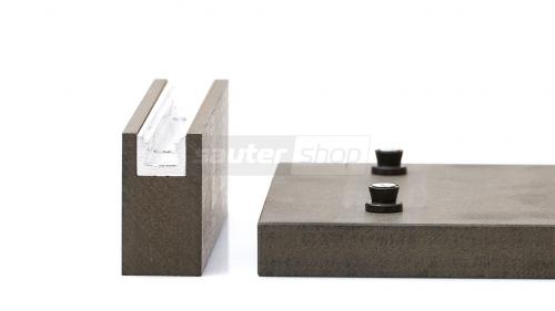 KEILVERBINDER ALUMINIUM DOVETAIL CHANNEL 295 (predrilled)