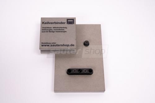 KEILVERBINDER DOVETAIL CONNECTOR SAMPLE