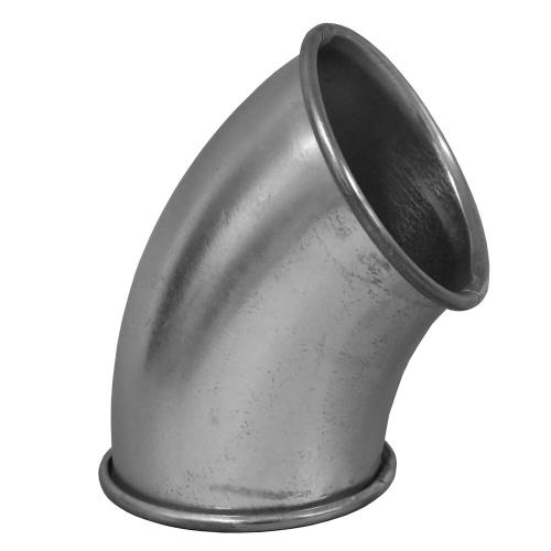 Nordfab - Pressed bend QF Ø80 mm 60° R=1,5 - galvanised steel 0,5 mm