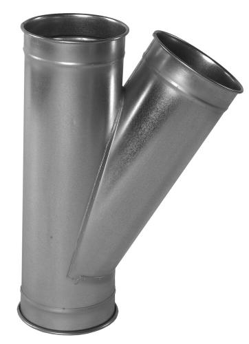 Nordfab - Standard branch QF Ø100/100/100 mm 30° - galvanised steel 0,7 mm