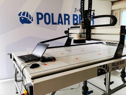 Polar Bear - PRO2512 CNC-Kone - Täyden levyn koko 