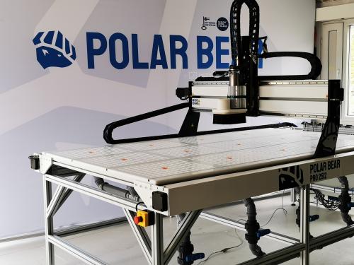 Polar Bear - PRO2512 CNC-Kone - Täyden levyn koko 