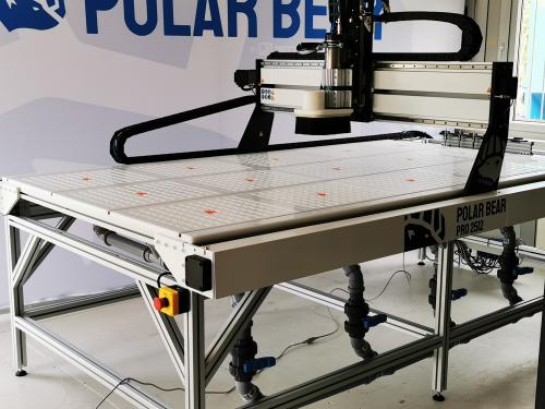 Polar Bear - PRO2512 CNC-Kone - Täyden levyn koko 