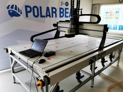 Polar Bear - PRO2512 CNC-Kone - Täyden levyn koko 