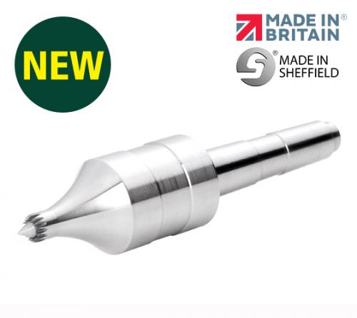 Record - Coronet Falcon 10mm (3/8") Multi-Tooth Sprung Point Live Centre