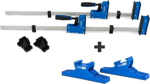 Sauter - Body clamps Runkopuristinsarja 2x 600 mm + 2x Kulmaosa + 2x kehyslisäosa