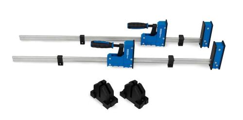 Sauter - Body clamps Runkopuristinsarja 2x 1000 mm + kehyslisäosat 2kpl