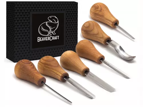 BeaverCraftSC05 – Palm Carving Tool Set 6pcs