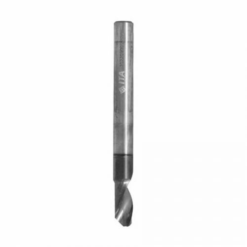 Solid carbide Cutter Z1 D=6 I=12 L=60 S=6 RH end milling positive alumiunium & plastics HC coating
