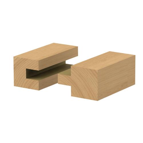 Suora Jyrsinterä HW Z2 S=8 D=17x20x52