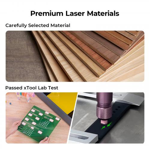 xTool - Lasermateriaalipaketti - Ultimate (155-os)