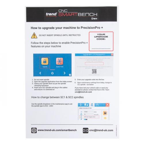 Yeti - päivityssarja - Smartbench Precision Pro - from serial YS61322
