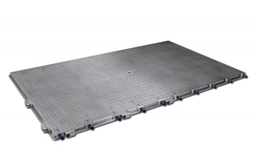 Alipainepöytä - ALU RAL 2 - rasteri - 1000x600mm