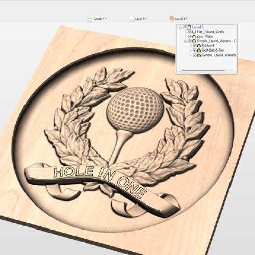 Vectric - Aspire V12.5 - CAD/CAM ja 3D-mallinnus CNC-jyrsimelle