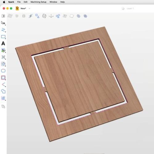 Vectric - Spark - CAD/CAM-ohjelmisto Macille, CNC ja laser