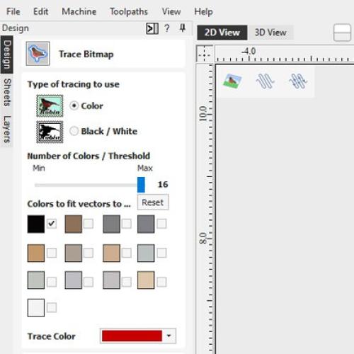 Vectric - VCarve Desktop V12.5 - CAD/CAM-ohjelmisto CNC-jyrsimelle