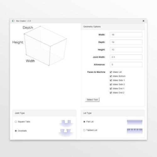 Vectric - VCarve Pro V12.5 - CAD/CAM-ohjelmisto, rajaton työalue
