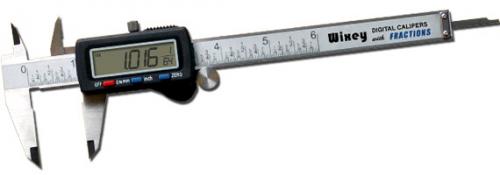 Wixey Digital Calipers with Fractions - WR100