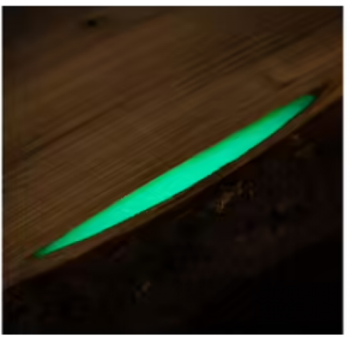  Woodresin Glow-in-the-Dark Pigment Green-Yellow