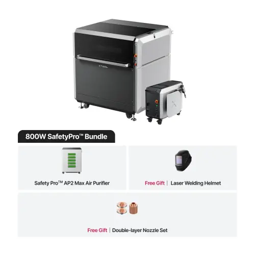 xTool - MetalFab 800 W All-in-One -paketti