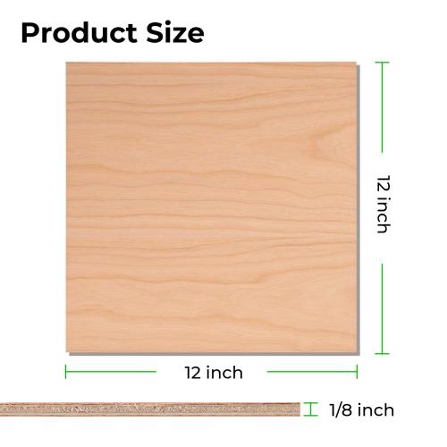xTool - 3 mm kirsikkavaneri (6 kpl)
