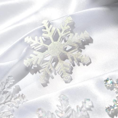 xTool - 3 mm glitterakryylilevy, helmiäishohtoinen, valkoinen (3 kpl)