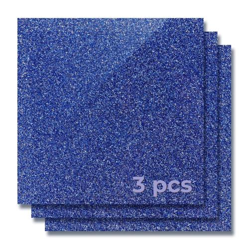 xTool - 3 mm kimalleakryylilevy, sininen, 30 × 30 cm (3 kpl)