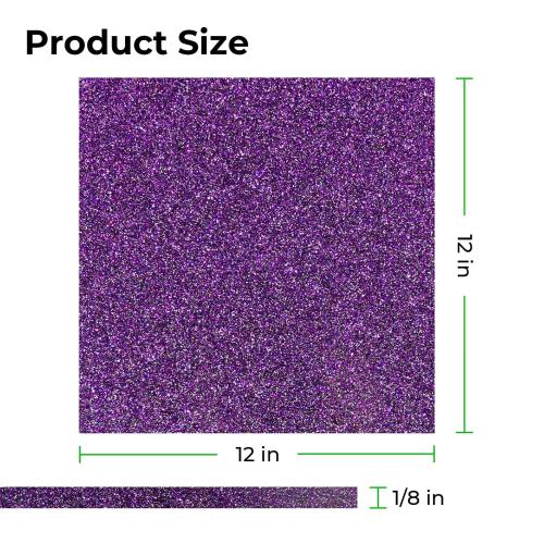 xTool - 3 mm kimalleakryylilevy, violetti, 30 × 30 cm (3 kpl)