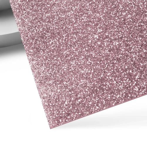 xTool - 3 mm kimalleakryylilevy, ruusukulta, 30 × 30 cm (3 kpl)
