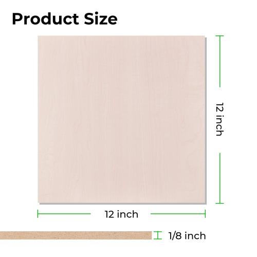 xTool - 3 mm MDF-levy (10 kpl)